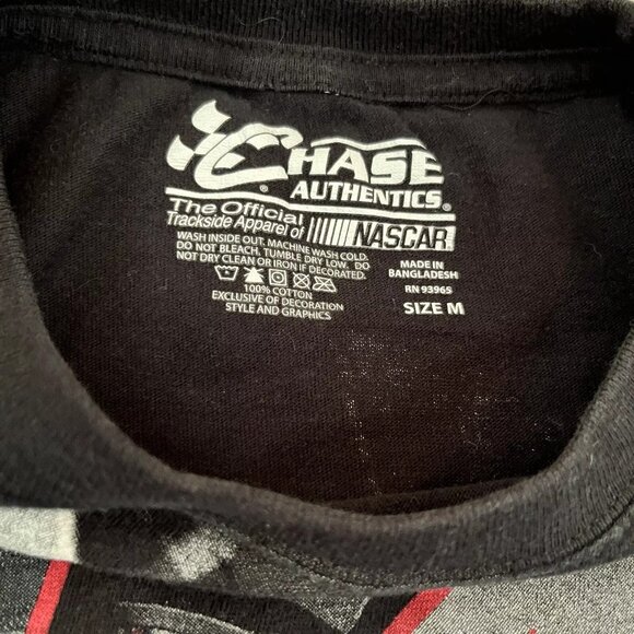 Tony Stewart T-Shirt Unisex Medium NASCAR‎ All Over Print Chase Authentication - Picture 5 of 7